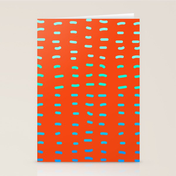 Fiesta at Festival - Orange Stationery Card Gallery Image 1
