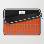 Fiesta at Festival - Orange Laptop Sleeve Gallery Image 2
