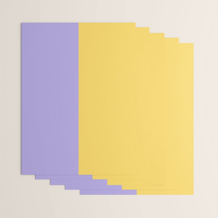 Color Block Abstract XIII Wrapping Paper Gallery Image 3