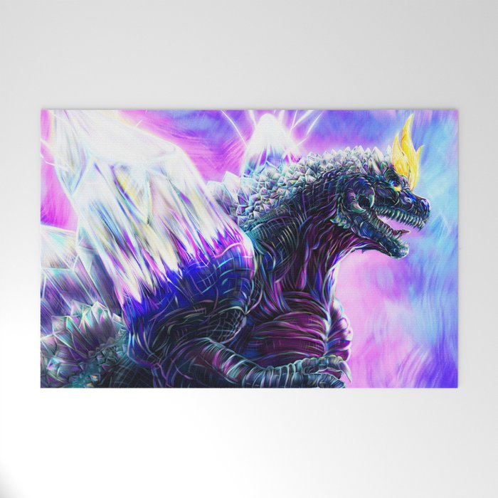 SpaceGodzilla Welcome Mat