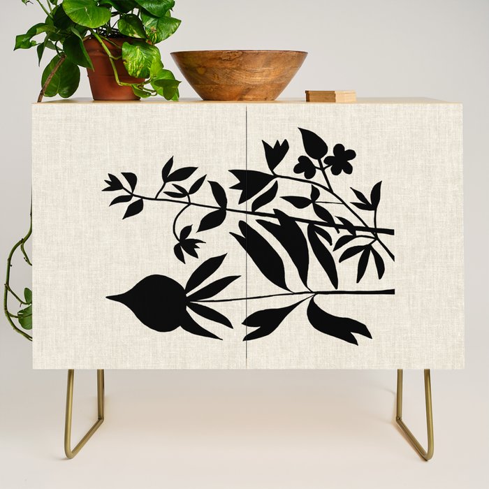 Poppy Bouquet Credenza Gallery Image 1