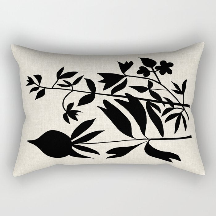 Poppy Bouquet Rectangular Pillow Gallery Image 1