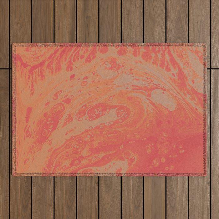 Orange Dream Outdoor Rug Gallery Image 1