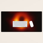 BLACK HOLE - First-Ever Image of a Black Hole Desk Mat Gallery Image 1
