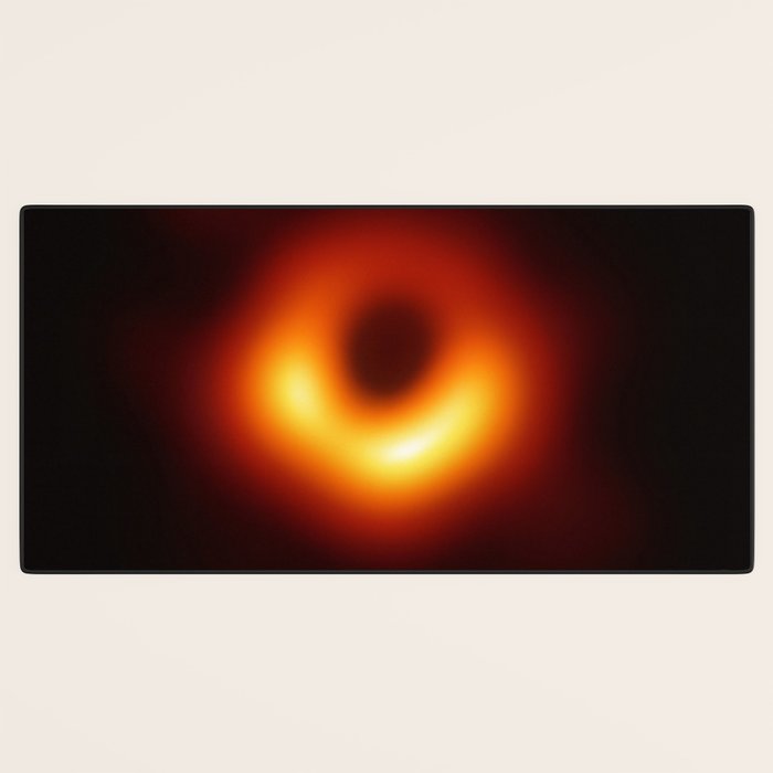 BLACK HOLE - First-Ever Image of a Black Hole Desk Mat Gallery Image 3