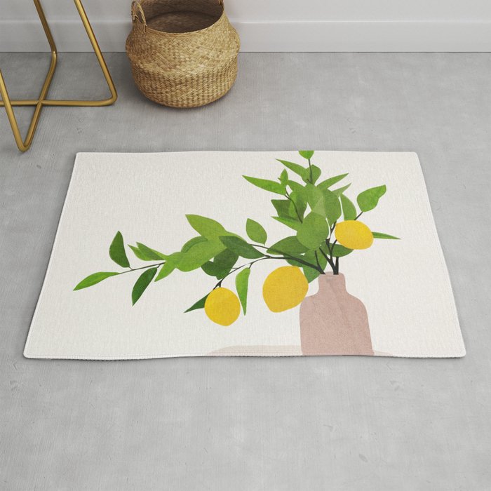 Lemon Branches III Rug Gallery Image 1