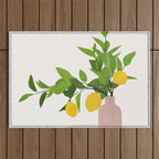 Lemon Branches III Outdoor Rug Gallery Image 1