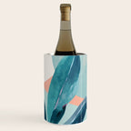 Abstract Art Tropical Leaves 15 Wine Chiller Gallery Image 3