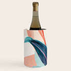 Abstract Art Tropical Leaves 15 Wine Chiller Gallery Image 2