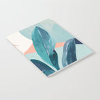 Abstract Art Tropical Leaves 15 Notebook Gallery Image 2