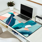 Abstract Art Tropical Leaves 15 Desk Mat Gallery Image 2