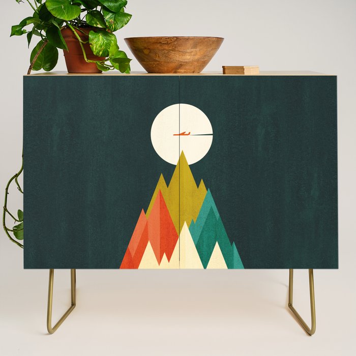 Life is a travel Credenza Gallery Image 1