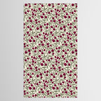 Modern Pomegranate for Rosh Hashanah Red and Green Tablecloth Gallery Image 2
