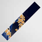 Shiba Inu The Great Wave in Night Table Runner Gallery Image 3