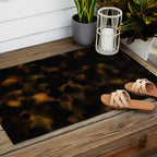 Dark Tortoiseshell  Outdoor Rug Gallery Image 2
