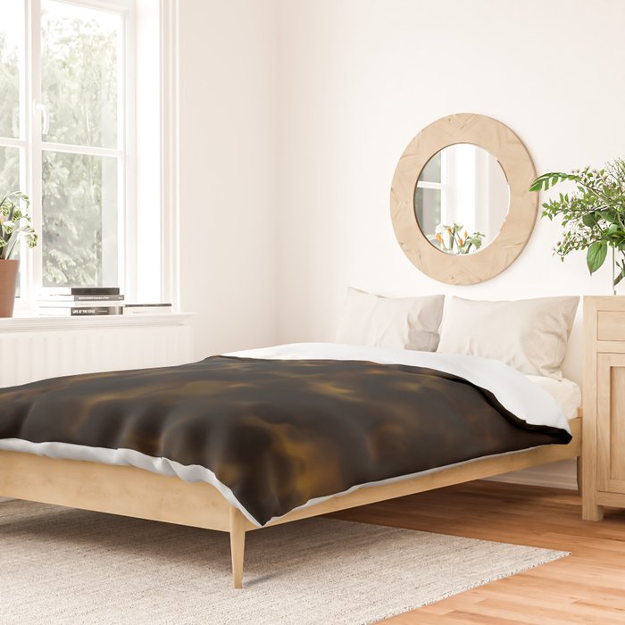 Dark Tortoiseshell  Duvet Cover Gallery Image 2