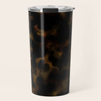 Dark Tortoiseshell  Travel Mug Gallery Image 1