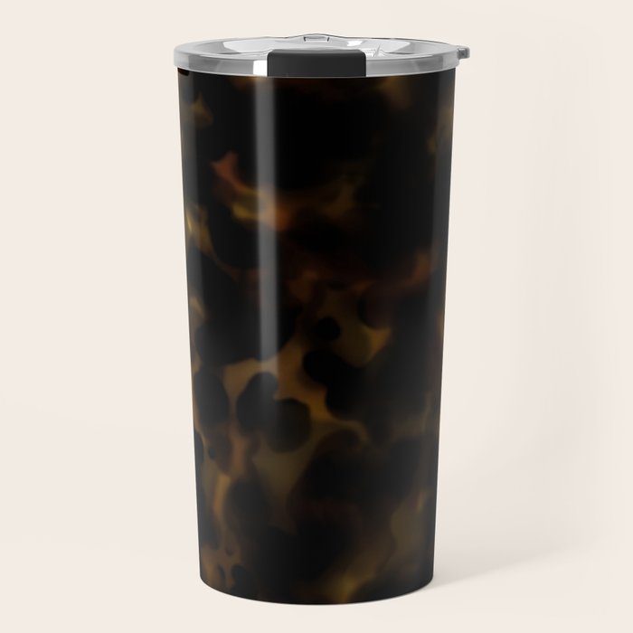Dark Tortoiseshell  Travel Mug Gallery Image 1