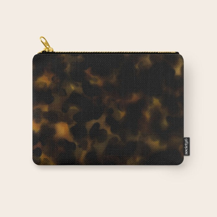 Dark Tortoiseshell  Carry All Pouch Gallery Image 1