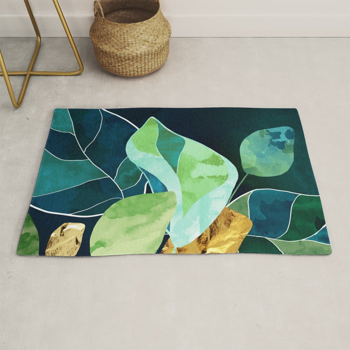 Indigo Plant I Rug Gallery Image 1