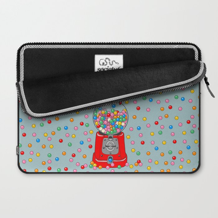 Unicorn Gumball Poop Laptop Sleeve Gallery Image 2