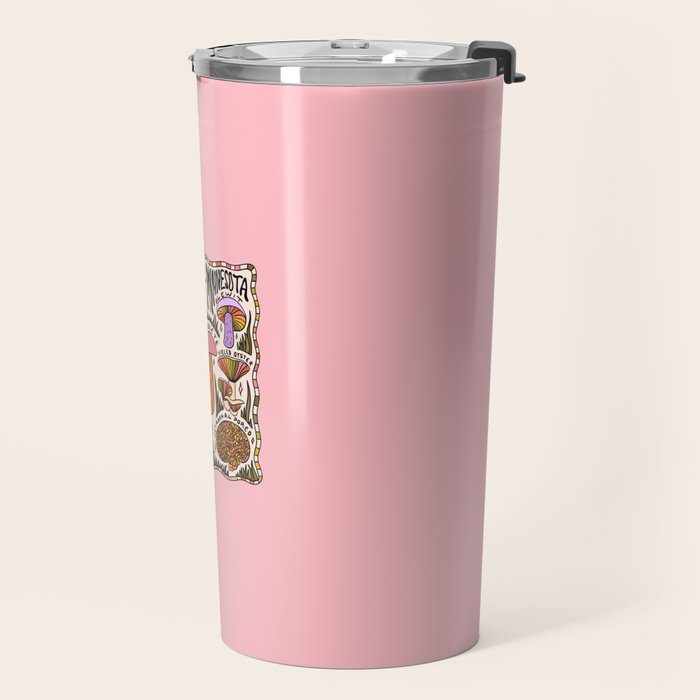 Mushrooms of Minnesota Travel Mug Gallery Image 2