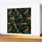 Evening Prowl, Tiger Prints Wall Mural Gallery Image 2