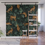 Evening Prowl, Tiger Prints Wall Mural Gallery Image 1