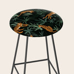 Evening Prowl, Tiger Prints Stool Gallery Image 2