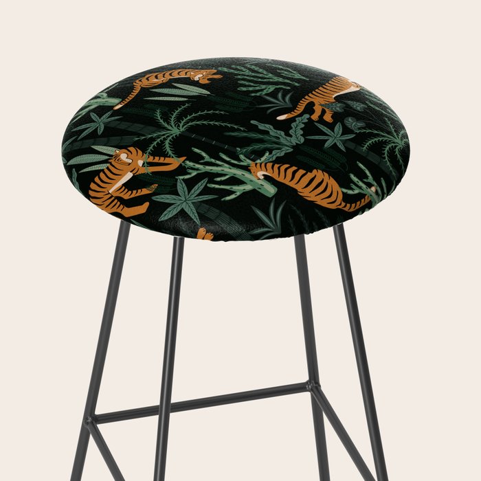 Evening Prowl, Tiger Prints Stool Gallery Image 2