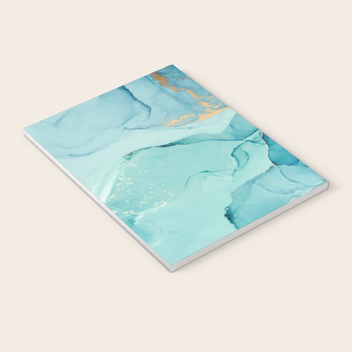 Abstract Turquoise Art Print By LandSartprints Notebook Gallery Image 3