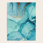 Abstract Turquoise Art Print By LandSartprints Poster Gallery Image 4