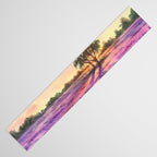 Provence Lavender Field at Sunset Table Runner Gallery Image 3