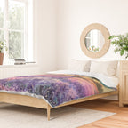 Provence Lavender Field at Sunset Duvet Cover Gallery Image 2