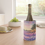 Provence Lavender Field at Sunset Wine Chiller Gallery Image 4