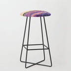 Provence Lavender Field at Sunset Stool Gallery Image 1