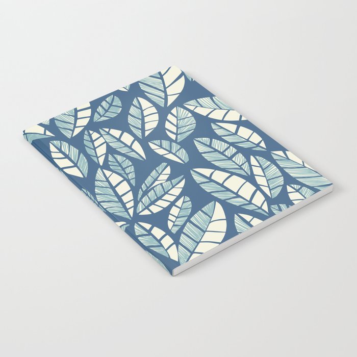 Wildlife Safari Laeves blue Notebook Gallery Image 2