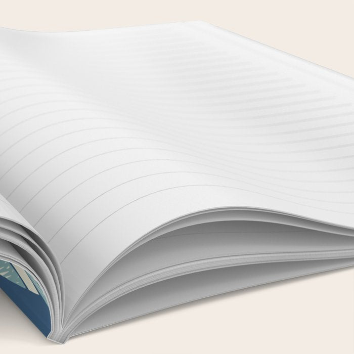 Wildlife Safari Laeves blue Notebook Gallery Image 2