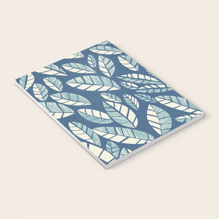 Wildlife Safari Laeves blue Notebook Gallery Image 3
