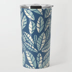 Wildlife Safari Laeves blue Travel Mug Gallery Image 1