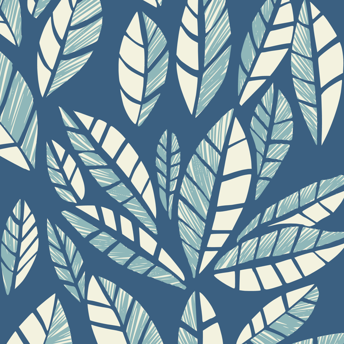 Wildlife Safari Laeves blue Coffee Mug Gallery Image 2