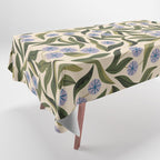 Periwinkle Plant Tablecloth Gallery Image 1