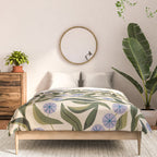 Periwinkle Plant Comforter Gallery Image 3