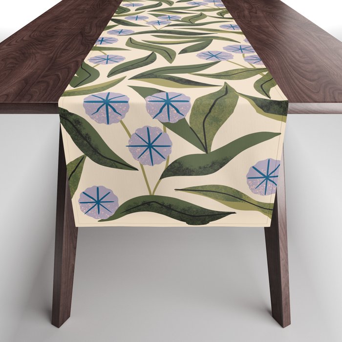 Periwinkle Plant Table Runner Gallery Image 1
