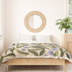 Periwinkle Plant Duvet Cover Gallery Image 3