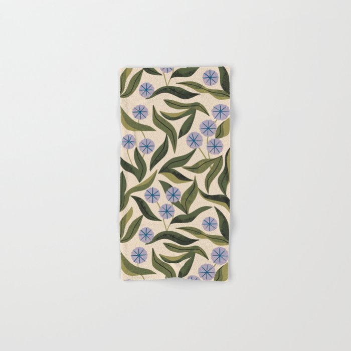 Periwinkle Plant Bath Towel Gallery Image 1
