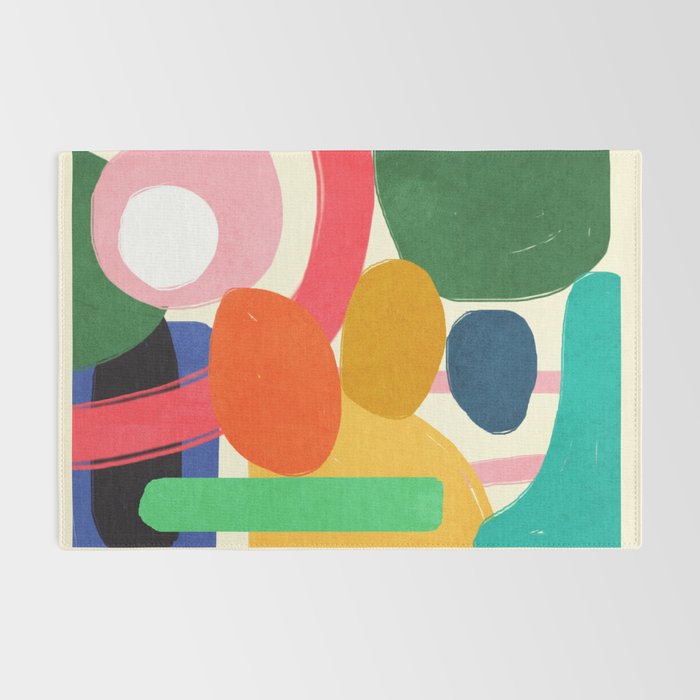 Modern Abstract Shape 01 Rug Gallery Image 2