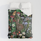 Rabbit and Strawberry Garden Comforter Gallery Image 6