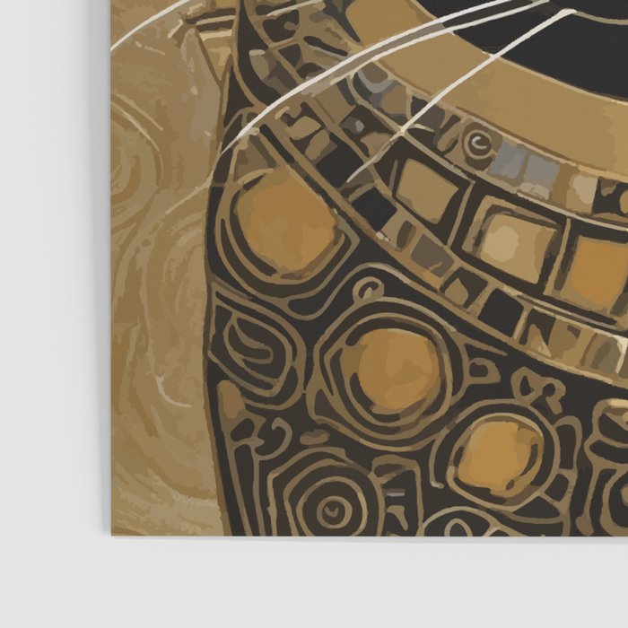 Klimt Cat in Egyptian Costume Poster Gallery Image 3