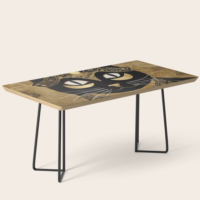 Klimt Cat in Egyptian Costume Coffee Table Gallery Image 1